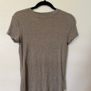 a new day Women's Short Sleeve Tee - Heather Gray women’s M